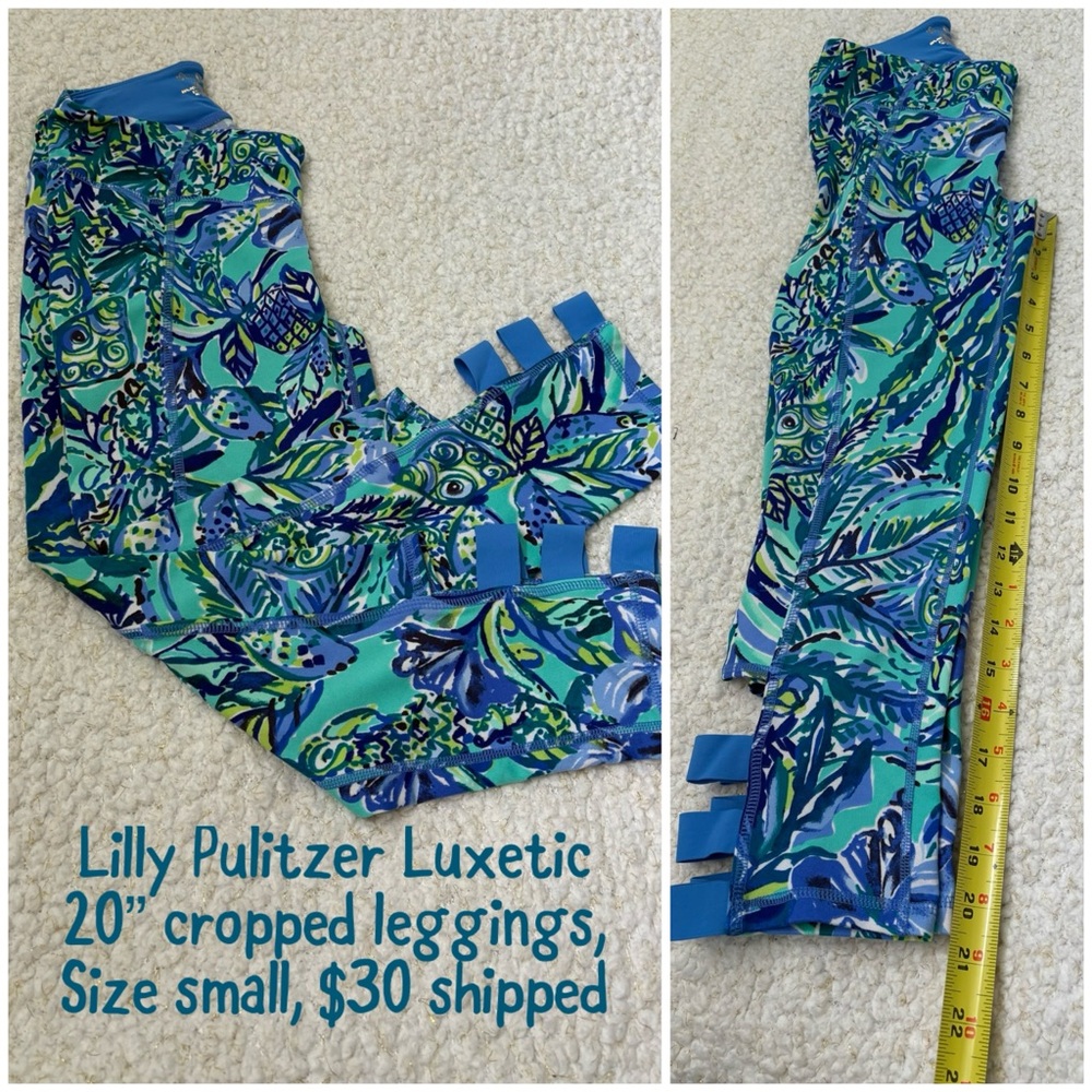 Lilly Pulitzer Luxletic Cropped Leggings